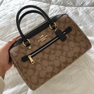 Coach Brown Signature Handbag